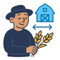 farm — иллюстрация: ферма