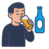 alkohol — ілюстрація: алкоголь
