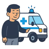 kiirabi — illustration of ambulance