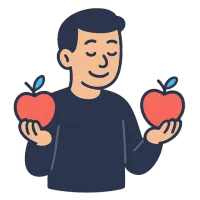 õun — illustration of apple