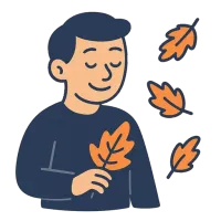 sügis — illustration of autumn