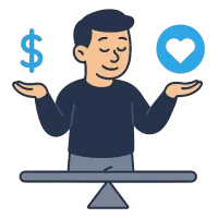 tasakaal — illustration of balance