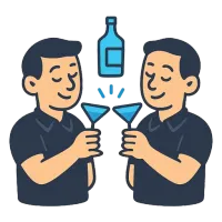 baarmen — illustration of barman