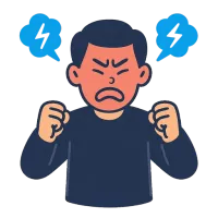 pahandama — illustration of be angry