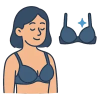rinnahoidja — illustration of bra