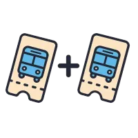bussipilet — illustration of bus ticket