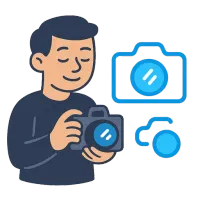 fotoaparaat — illustration of camera