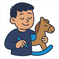 lapselik — illustration of childish