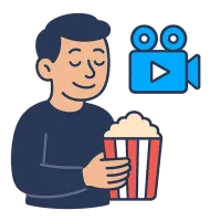 kino — иллюстрация: кинотеатр