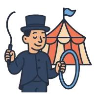 tsirkus — illustration of circus