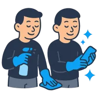 koristaja — illustration of cleaner