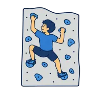ronima — illustration of to climb