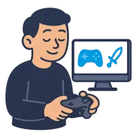 arvutimäng — иллюстрация: компьютерная игра