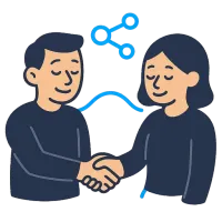 ühendus — illustration of contact