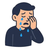 nutma — illustration of to cry