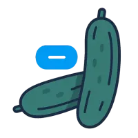 kurk — ілюстрація: огірок