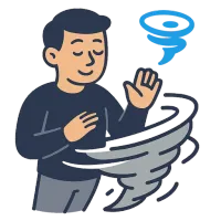 tsüklon — illustration of cyclone