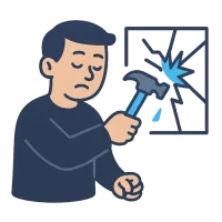 kahjustama — illustration of damage