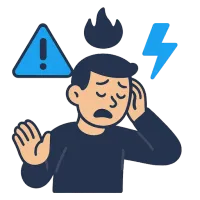 oht — illustration of danger