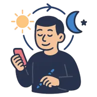 ööpäev — illustration of 24-hour period