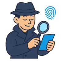 detektiiv — illustration of detective