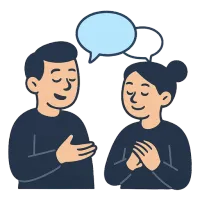 arutama — illustration of to discuss