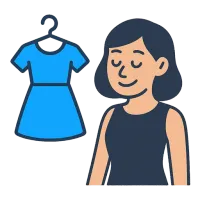 kleit — illustration of dress