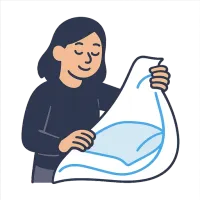 tekikott — illustration of duvet cover