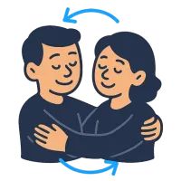 teineteise — illustration of each other