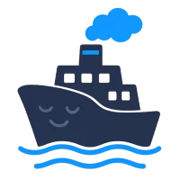 praam — illustration of ferry