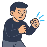 võitlema — illustration of to fight