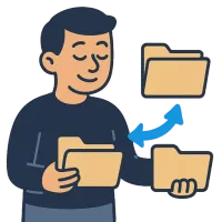 kaust — illustration of folder