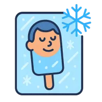 külmutatud — illustration of frozen