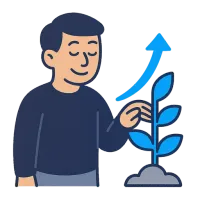kasvama — illustration of to grow