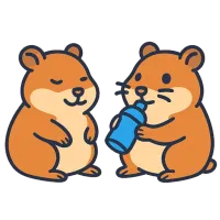 hamster — ілюстрація: хомʼяк