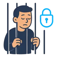 vangistama — illustration of imprison