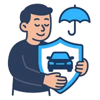 kindlustama — ілюстрація: страхувати
