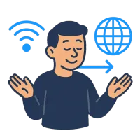 internetiühendus — иллюстрация: интернет-соединение