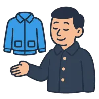 jakk — illustration of jacket