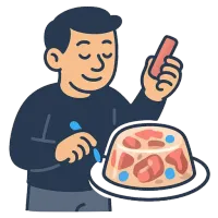 sült — illustration of jellied meat