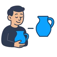 kann — иллюстрация: кувшин