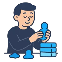plastiliin — illustration of modelling clay