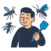 sääsk — illustration of mosquito