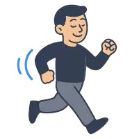 liikumine — illustration of movement