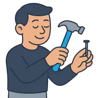 küüs — illustration of nail