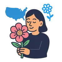 rahvuslill — illustration of national flower