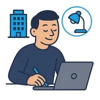 kantselei — illustration of office