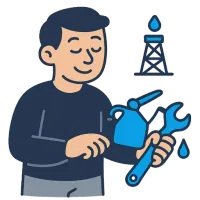 õli — illustration of oil