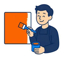oranž — illustration of orange