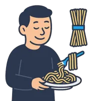 pasta — иллюстрация: паста